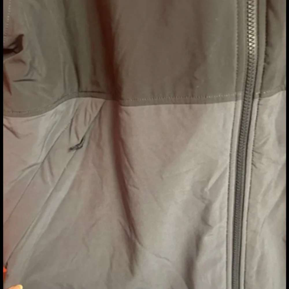 The North Face Men’s Two-Tone Hooded Lightweight Jacket — Dark Gray & Light Gray